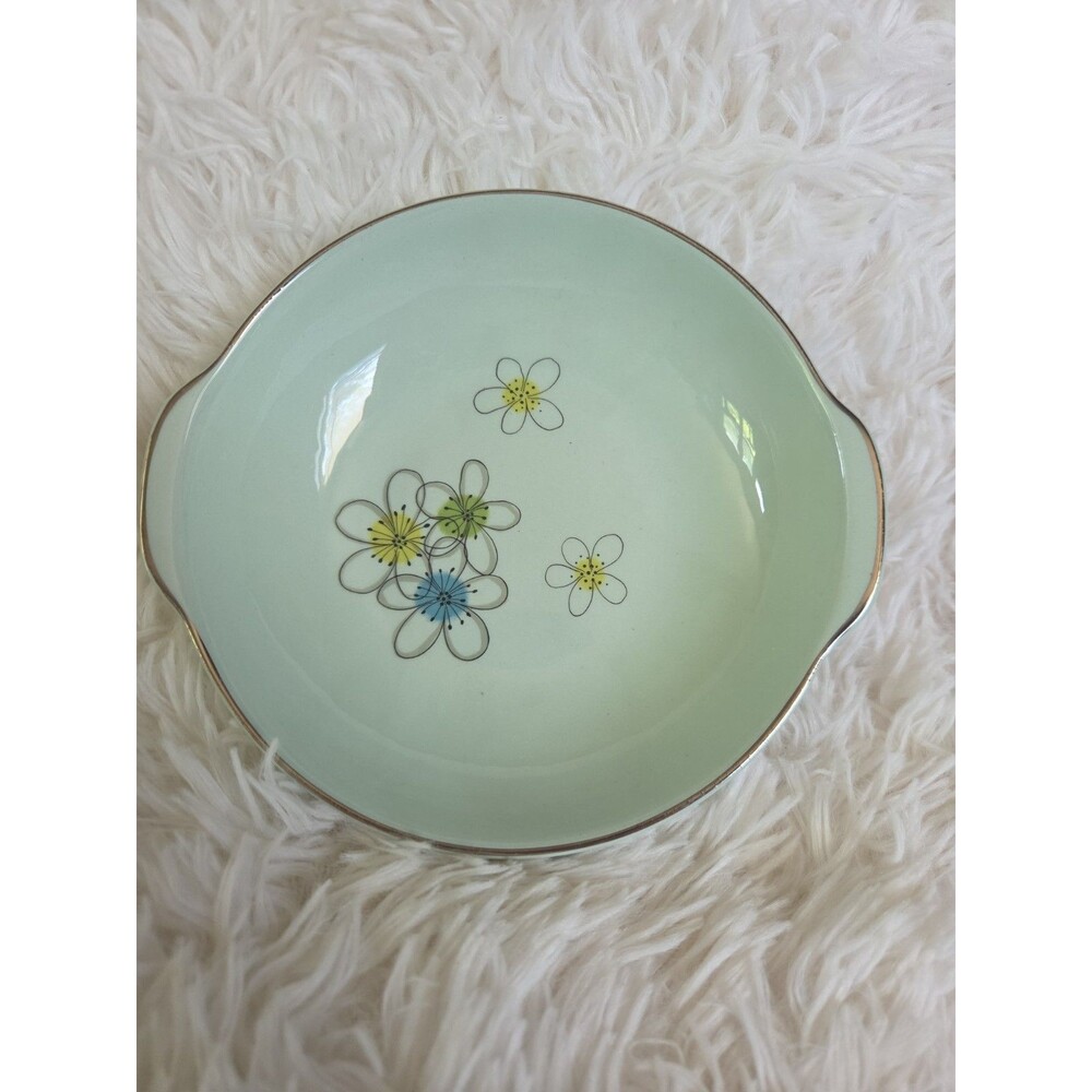 Mid Century Vintage Nobility Permaware Mist Lugged Cereal Bowl Atomic Replacemen